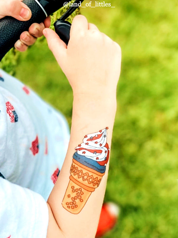 ice cream cone by Mikey Har: TattooNOW